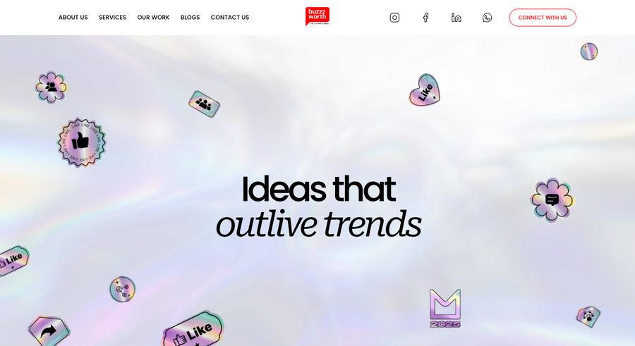 Buzzzworth website screenshot